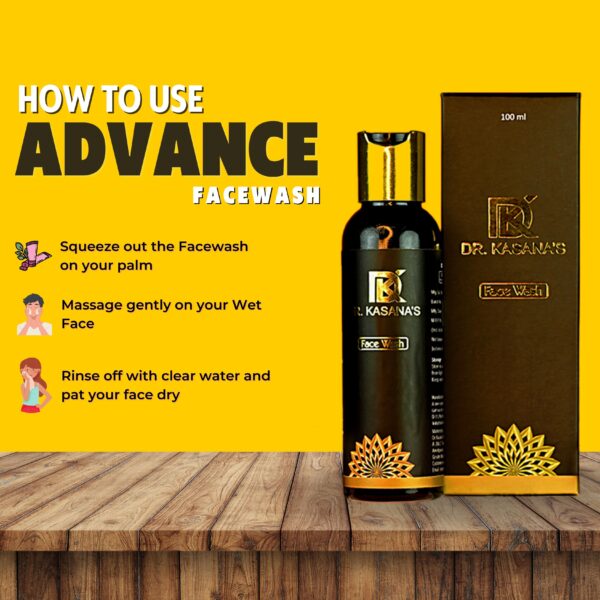how to use Facewash