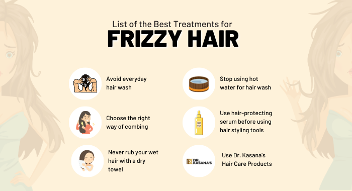 List of the best treatments for frizzy hair